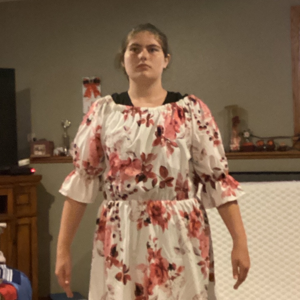 SHEIN short Floral Dress
